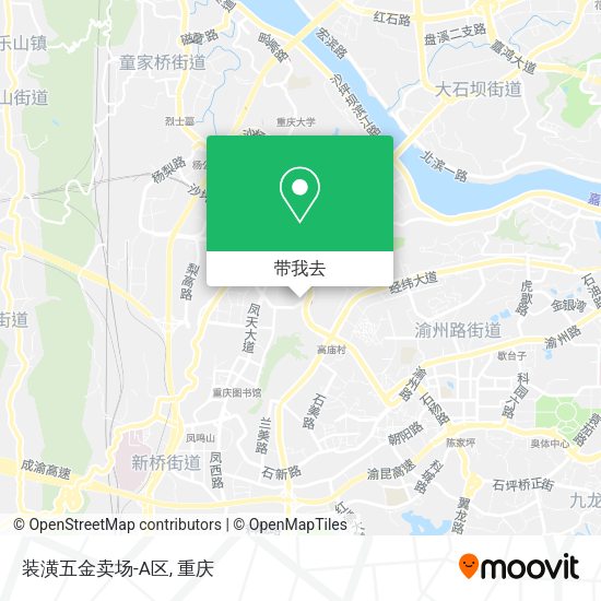 装潢五金卖场-A区地图