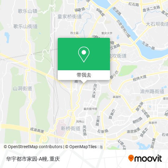 华宇都市家园-A幢地图