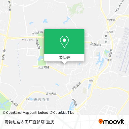 贵诗迪皮衣工厂直销店地图