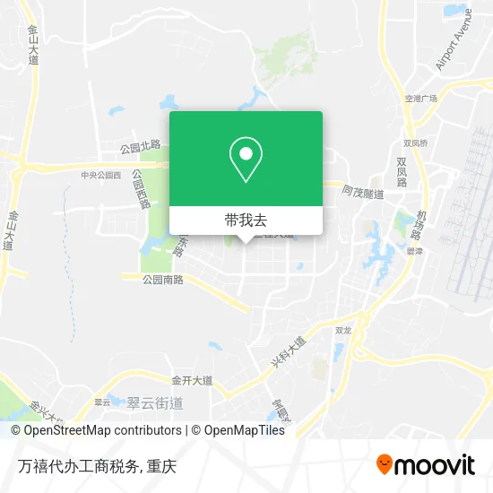 万禧代办工商税务地图