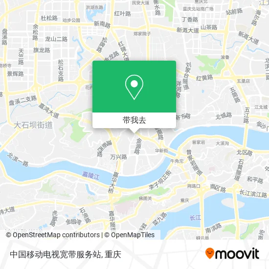 中国移动电视宽带服务站地图