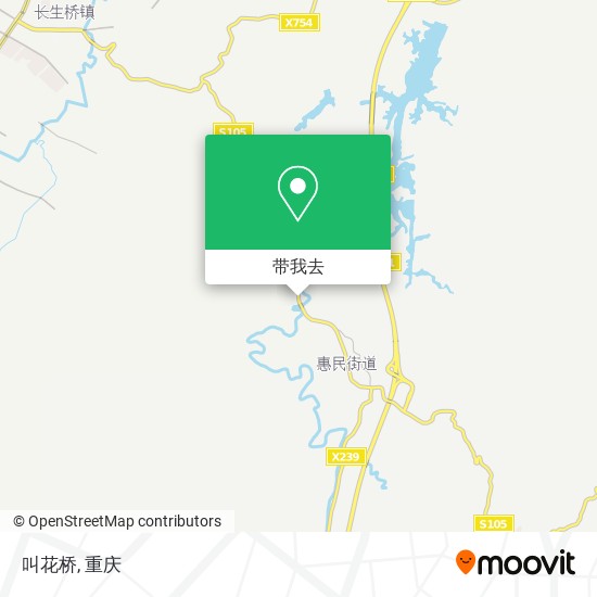 叫花桥地图