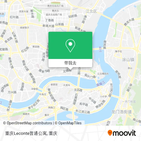 重庆Leconte普通公寓地图