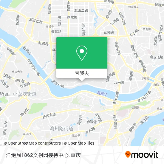 洋炮局1862文创园接待中心地图