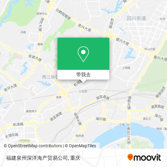 福建泉州深洋海产贸易公司地图