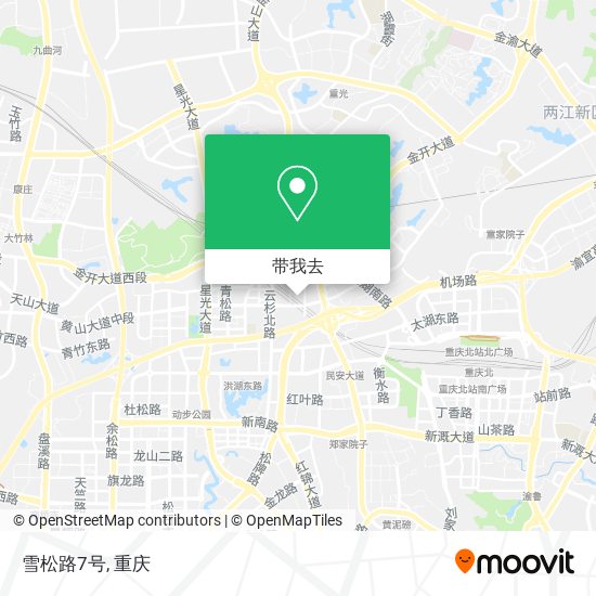 雪松路7号地图