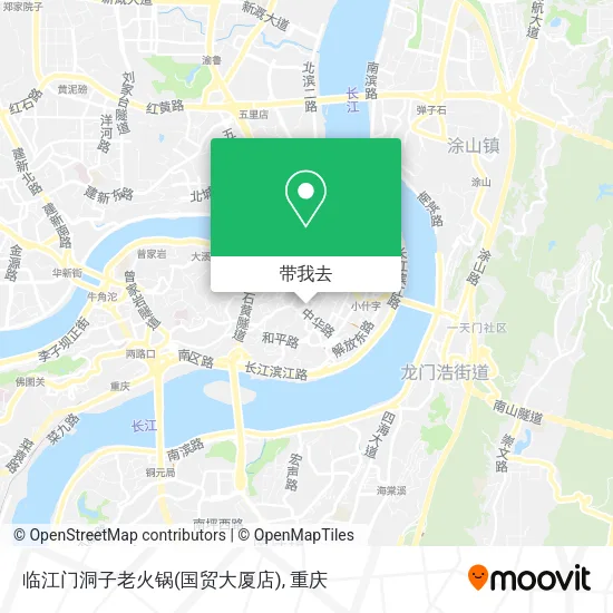 临江门洞子老火锅(国贸大厦店)地图