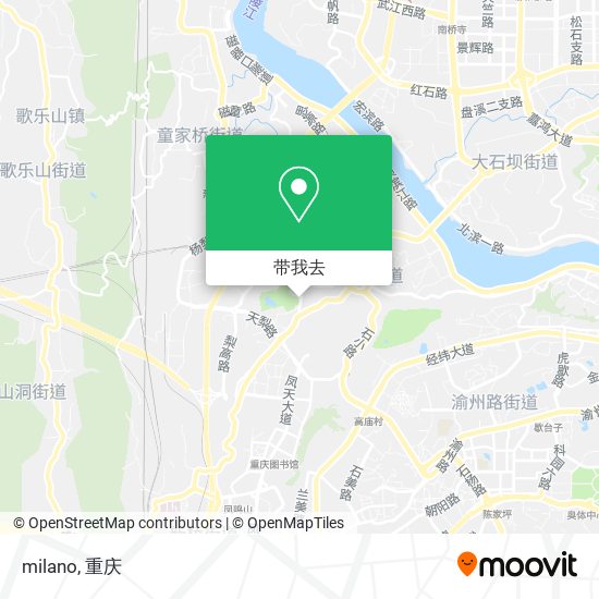 milano地图