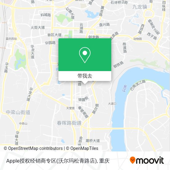 Apple授权经销商专区(沃尔玛松青路店)地图