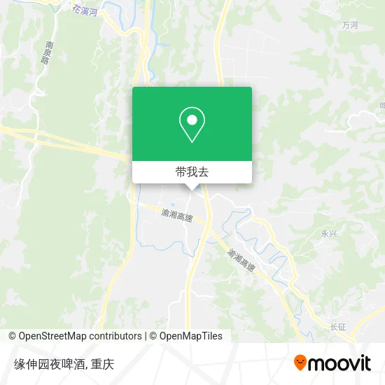 缘伸园夜啤酒地图
