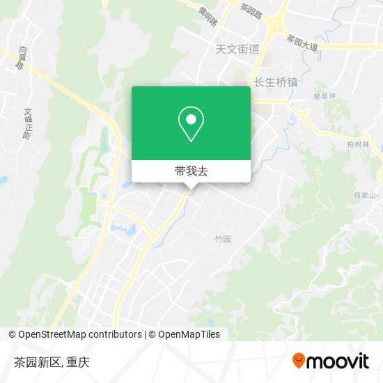 茶园新区地图
