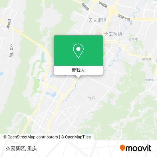 茶园新区地图