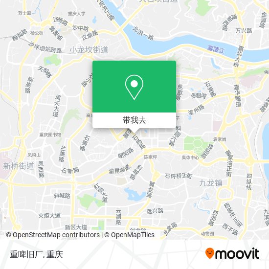 重啤旧厂地图