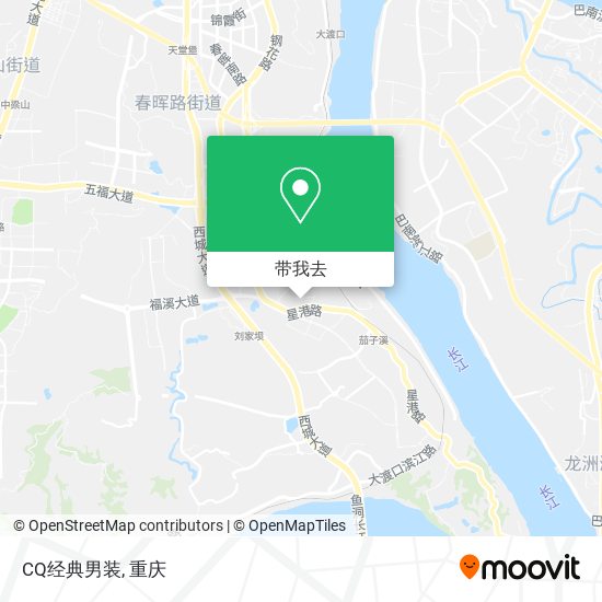 CQ经典男装地图