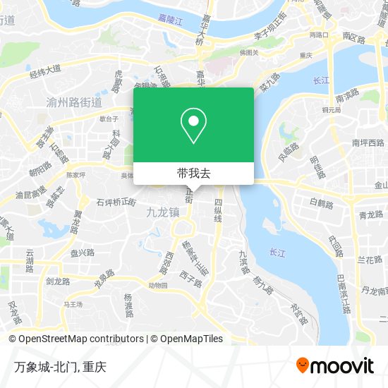 万象城-北门地图