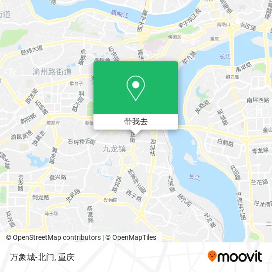 万象城-北门地图