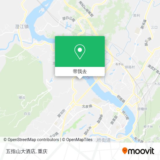 五指山大酒店地图