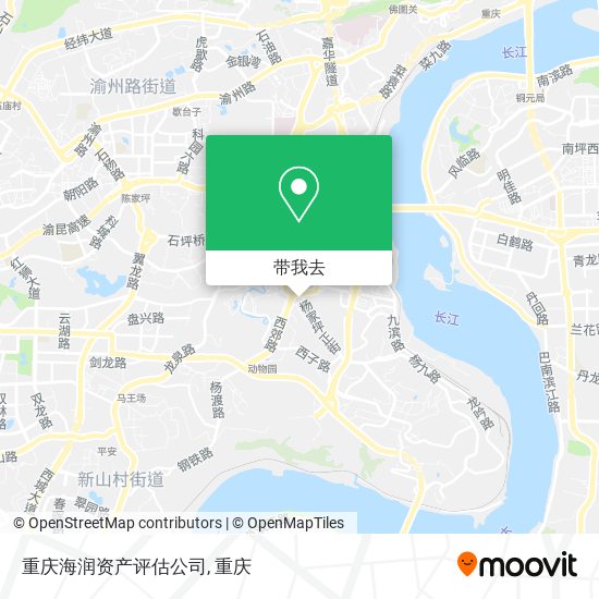 重庆海润资产评估公司地图