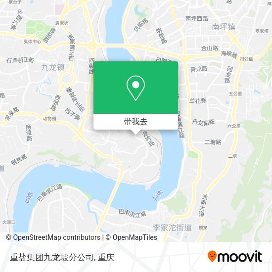 重盐集团九龙坡分公司地图