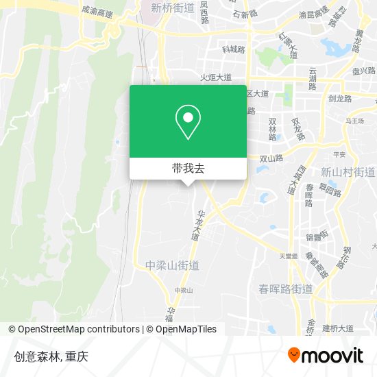 创意森林地图
