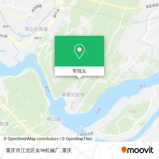 重庆市江北区金坤机械厂地图