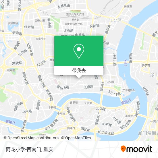 雨花小学-西南门地图