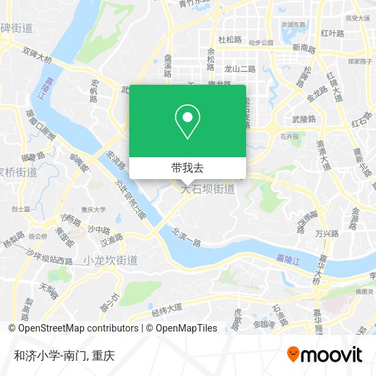 和济小学-南门地图
