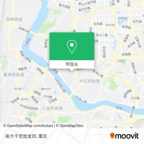南方干货批发部地图