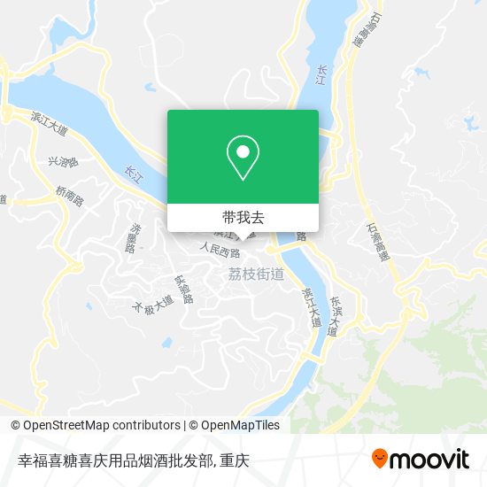 幸福喜糖喜庆用品烟酒批发部地图
