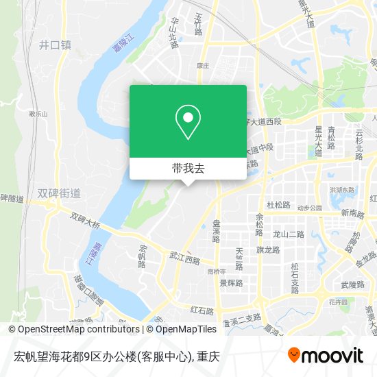 宏帆望海花都9区办公楼(客服中心)地图