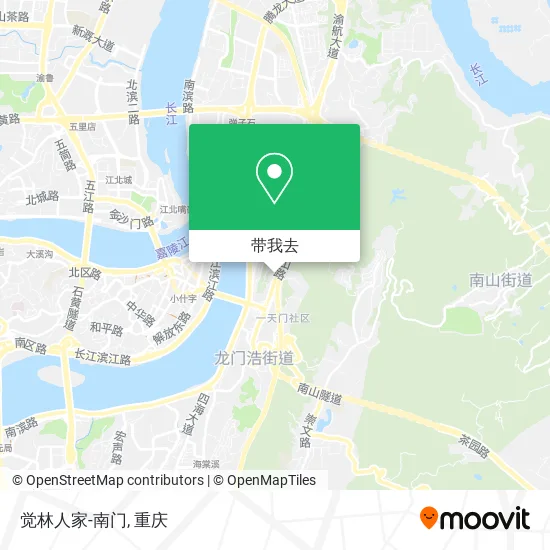 觉林人家-南门地图
