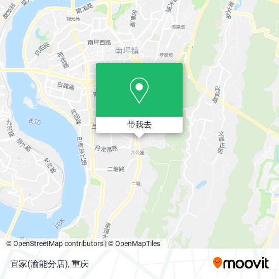 宜家(渝能分店)地图