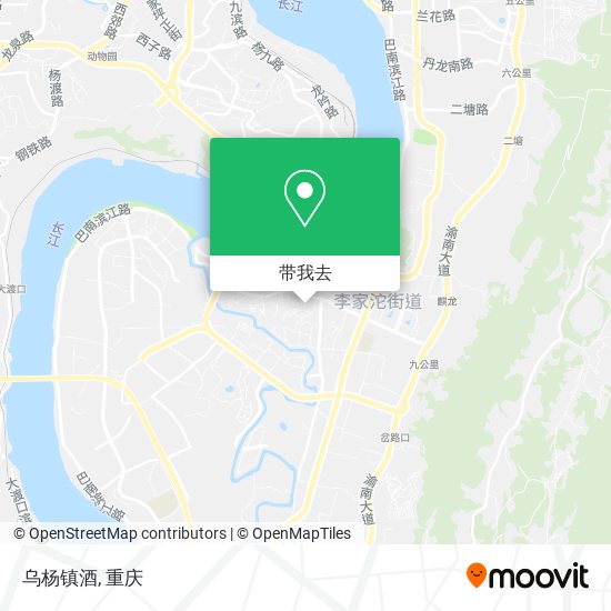 乌杨镇酒地图