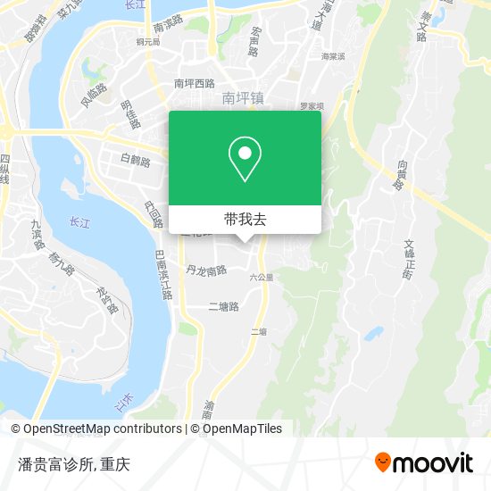 潘贵富诊所地图