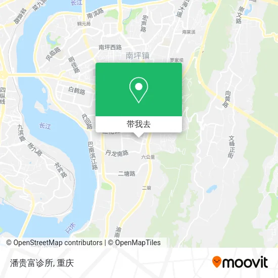 潘贵富诊所地图