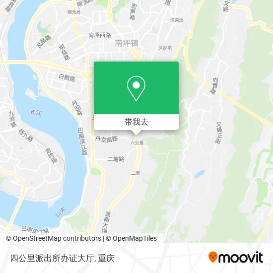 四公里派出所办证大厅地图
