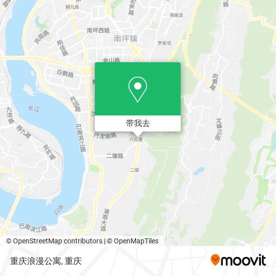 重庆浪漫公寓地图