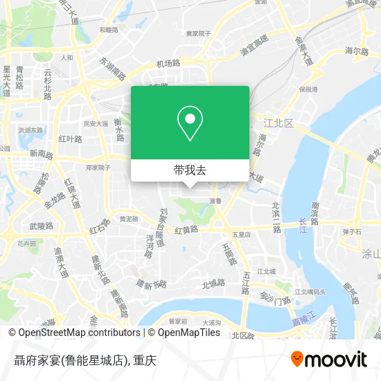 聶府家宴(鲁能星城店)地图