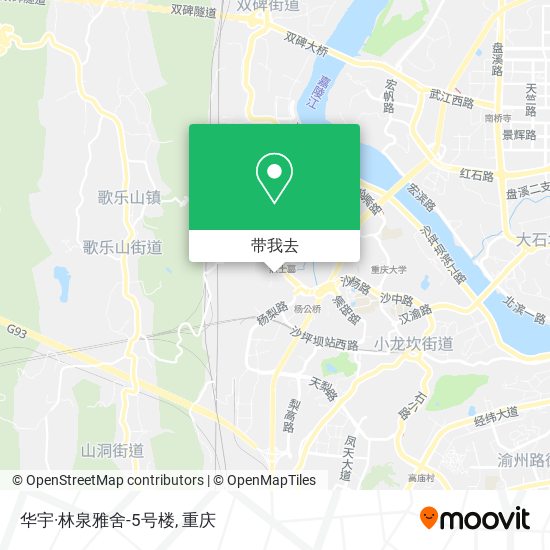 华宇·林泉雅舍-5号楼地图