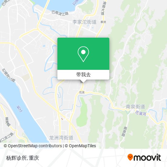杨辉诊所地图