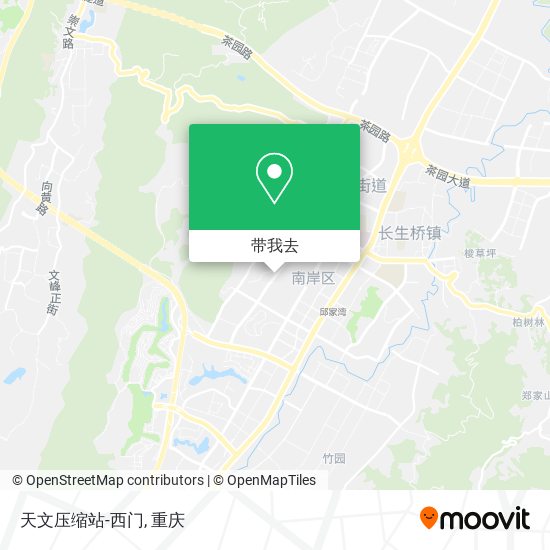 天文压缩站-西门地图