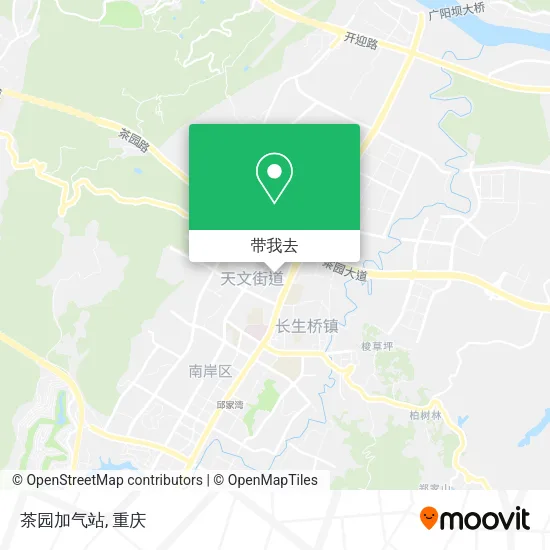 茶园加气站地图