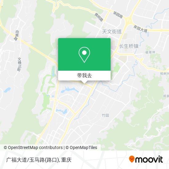 广福大道/玉马路(路口)地图