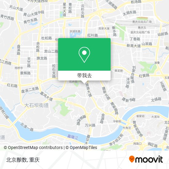 北京酿数地图