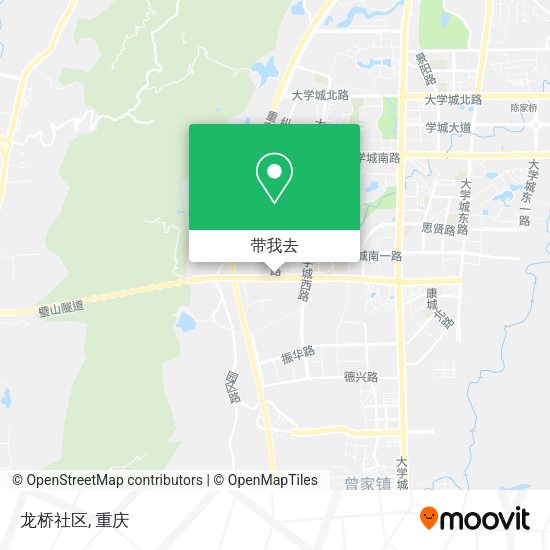 龙桥社区地图