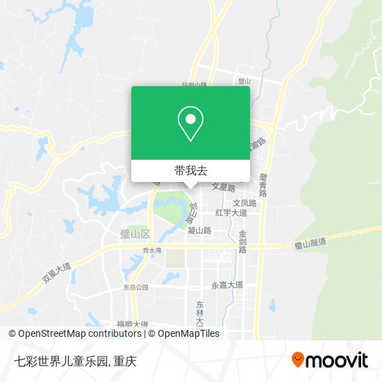 七彩世界儿童乐园地图