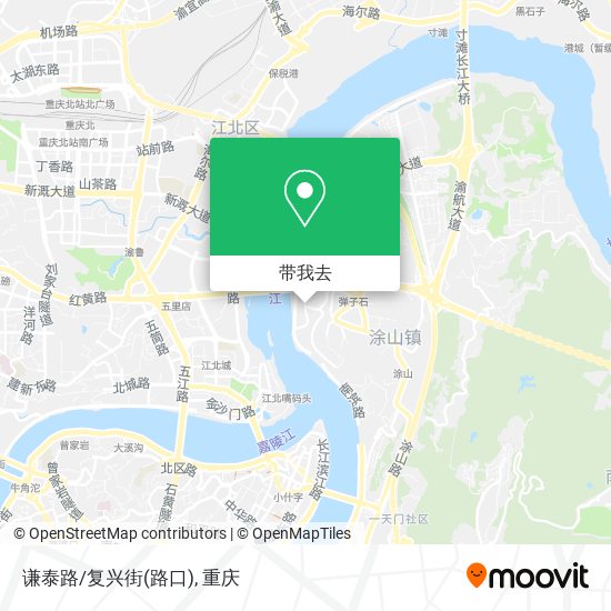 谦泰路/复兴街(路口)地图