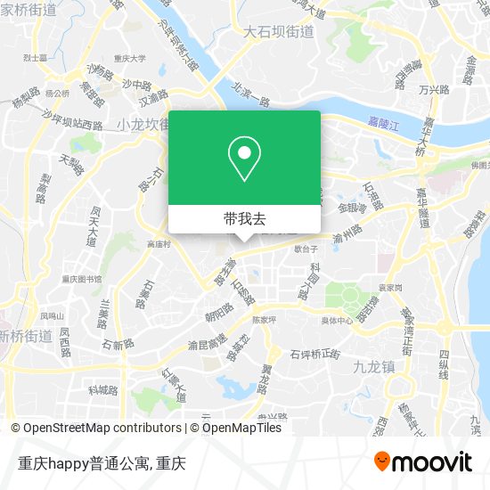 重庆happy普通公寓地图