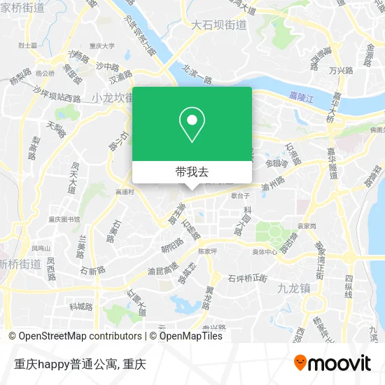重庆happy普通公寓地图