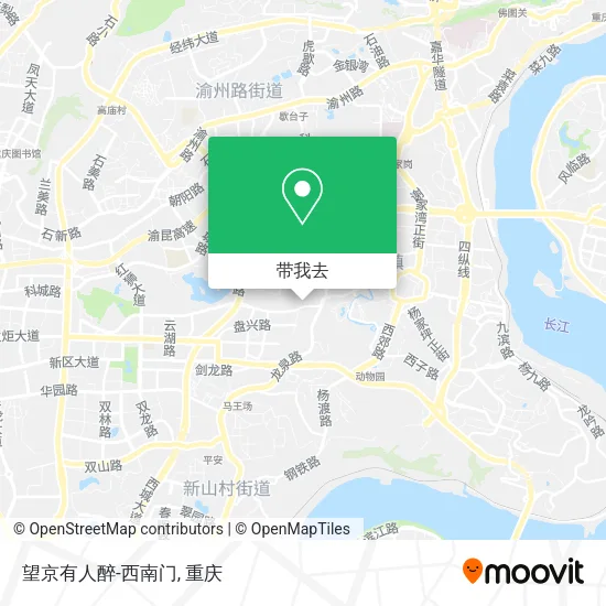 望京有人醉-西南门地图